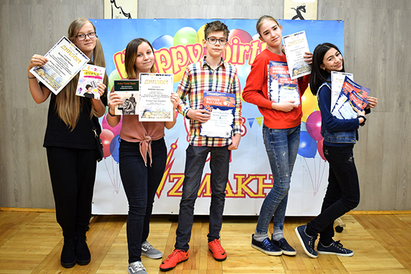 семиклассниками  были получены грамоты и дипломы за участие в олимпиадах и различных проектах