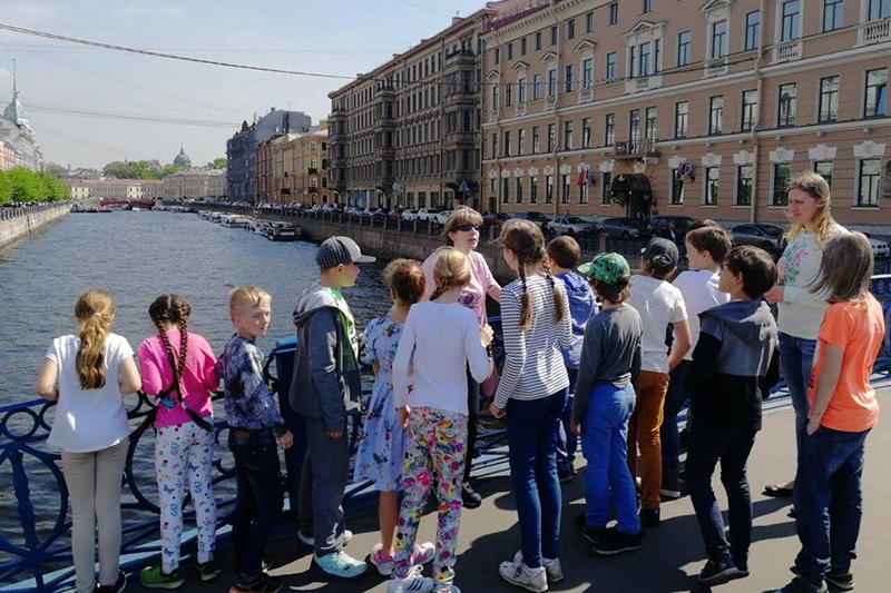 экскурсия по Санкт-Петербургу  для 3 класса