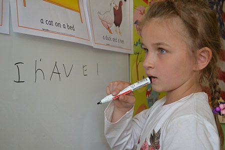 учимся писать