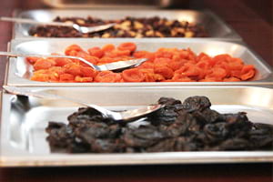 В начальной школе - шведский стол