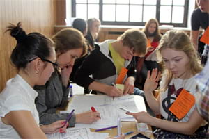 Деловая игра «Business to business», 2013г.- старшая бизнес-школа «Взмах», Кировский район спб.