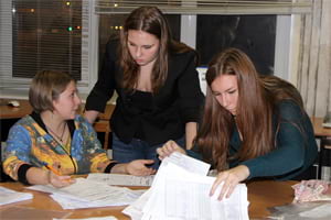 Тренировочная игра «Рынок», 2012г. - старшая бизнес-школа «Взмах», Кировский район спб.