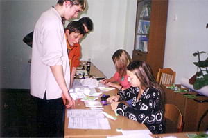 Выездная игра в Москве, 2004г. - Старшая бизнес-школа «Взмах», Кировский район спб.