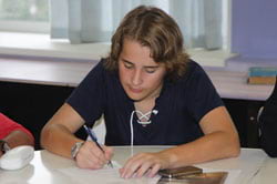 Работа абитуриентов