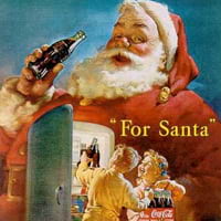 Санта Клаус и Coca-Cola