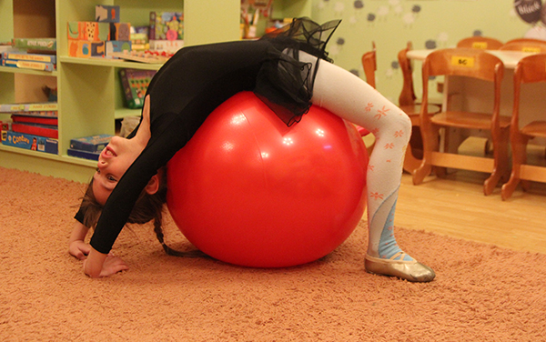 Упражнения с фитболом в спб