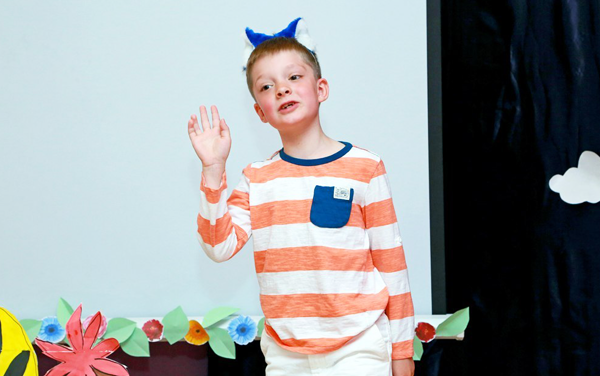 во время выступления