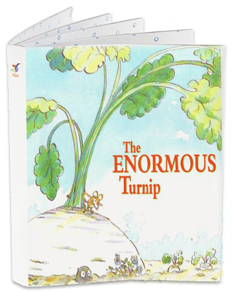 Книжки на английском: The Enormous Turnip