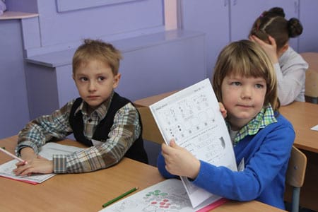Частный детский сад СПб. Урок математики