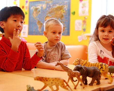 Частный детский сад «Взмах» в Центральном районе – урок английского языка
