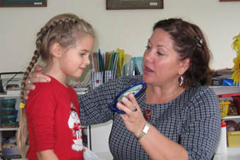 Детский логопед в речевом центе частной школы