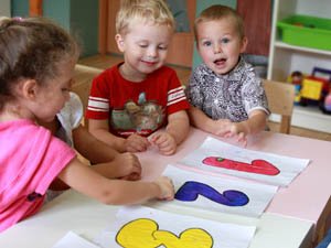 Частный детский сад «Взмах», выборгский район – Урок математики