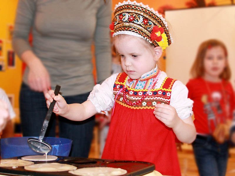 Частный детскай сад – Масленица