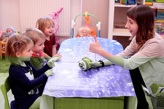 Частный детский сад «Взмах». Первые уроки у самых маленьких