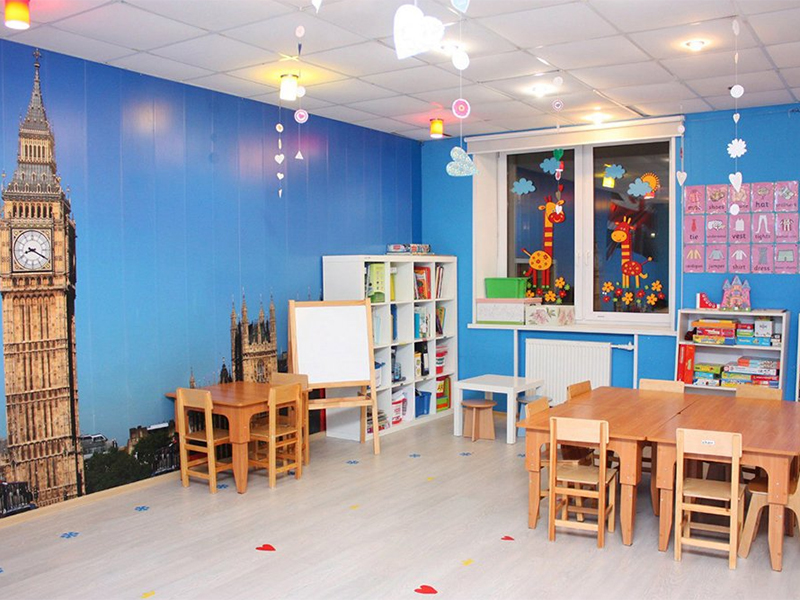 Уголок джунглей в детском саду на Васильевском острове