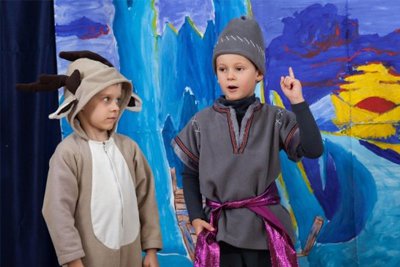 Частный детский сад при школе Взмах. Ставим настоящий английский спектакль