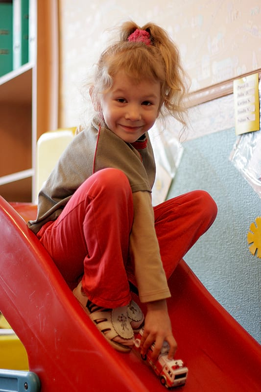 Воспитанники частного детского сада с английским языком в Кировском районе СПб