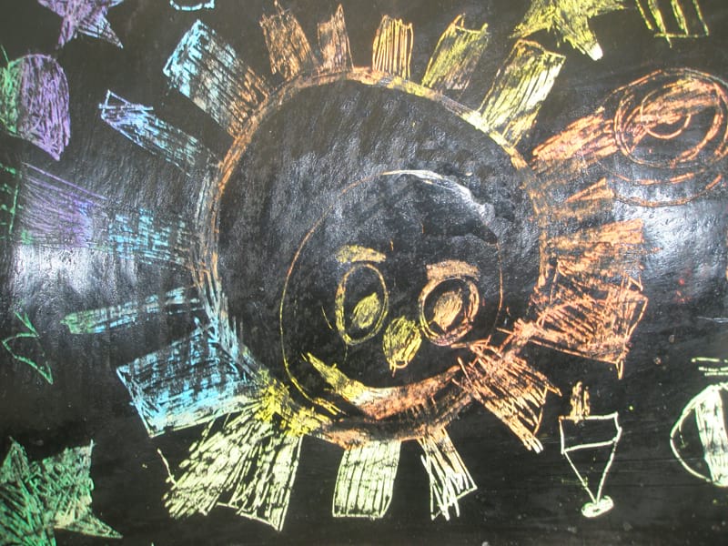 Частный детский сад «Взмах», Кировский район. Картины детей ИЗО студии «Веселые картинки». Преподователь – Крылова Светлана.