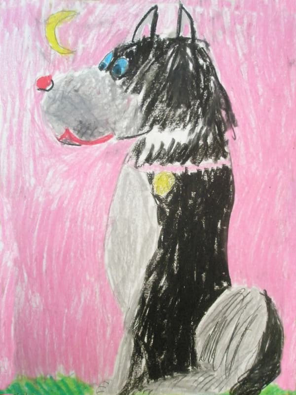 Частный детский сад «Взмах», Кировский район. Картины детей ИЗО студии «Веселые картинки». Преподователь – Крылова Светлана.