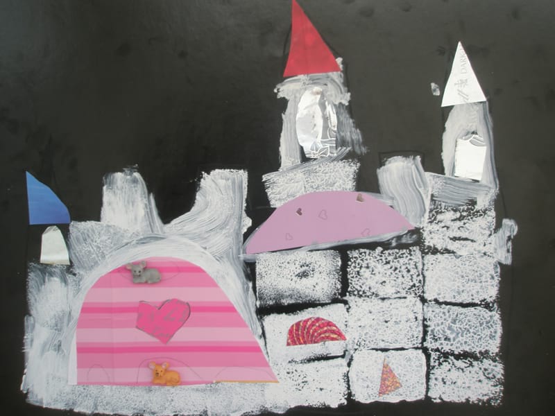 Частный детский сад «Взмах», Кировский район. Картины детей ИЗО студии «Веселые картинки». Преподователь – Крылова Светлана.