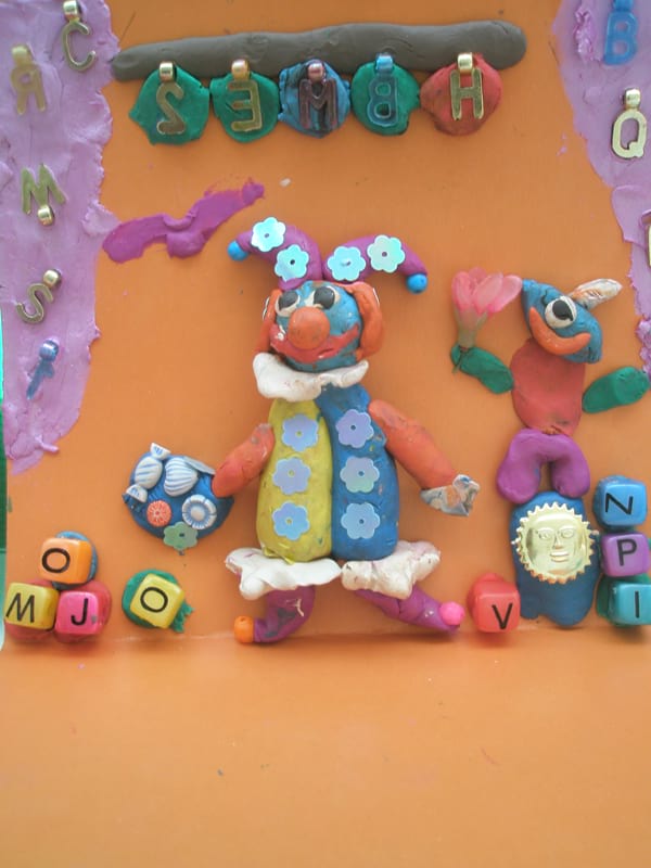 Частный детский сад «Взмах», Кировский район. Картины детей ИЗО студии «Веселые картинки». Преподователь – Крылова Светлана.