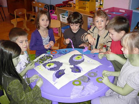Частный детский сад «Взмах», Кировский район – делаем поделки