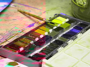 рисунок акварелью