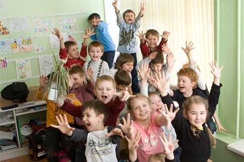 Частная начальная школа «Взмах», Кировский район спб – на занятиях
